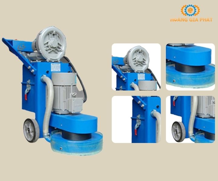 Quy trình sử dụng Máy mài sàn bê tông hút bụi Z330E