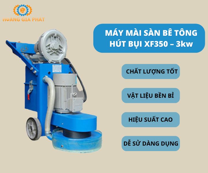 Máy mài sàn bê tông hút bụi Z330E