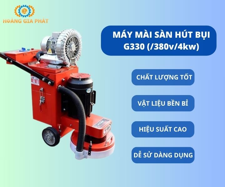 Máy mài sàn hút bụi G350
