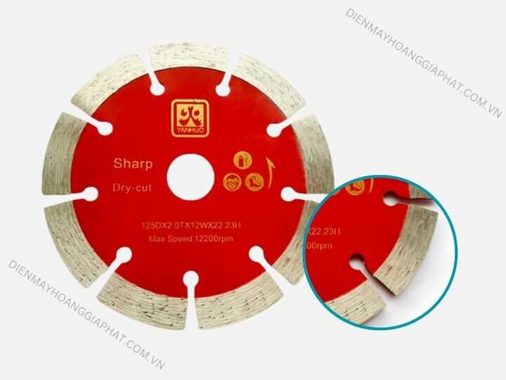 Ứng dụng của lưỡi cắt bê tông 100mm