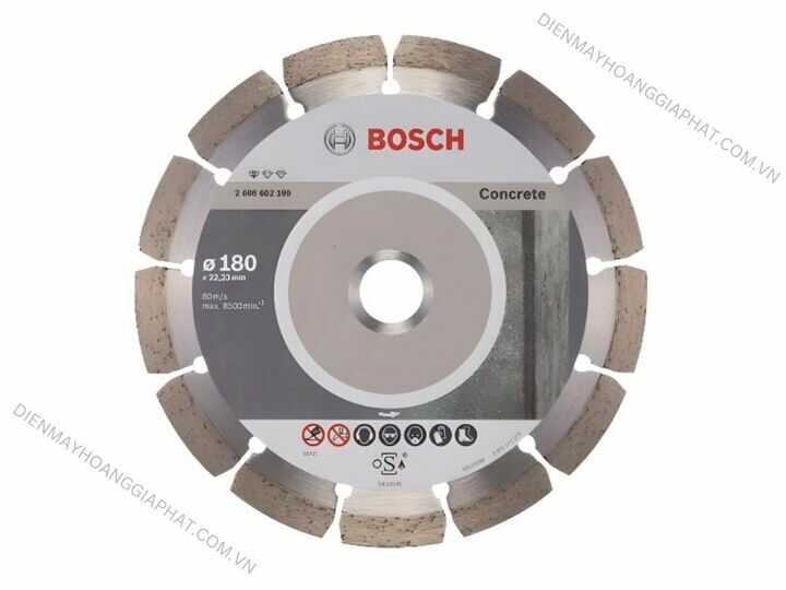 Lưỡi cắt bê tông 180mm Bosch