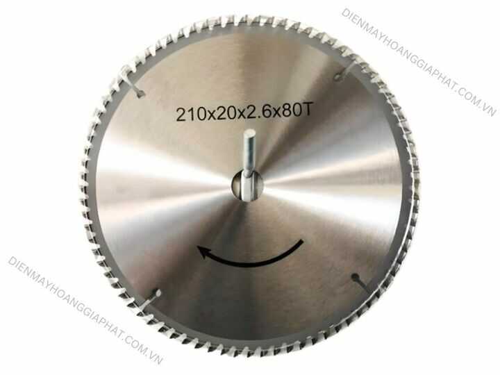 Lưỡi cắt sắt hợp kim 210mm