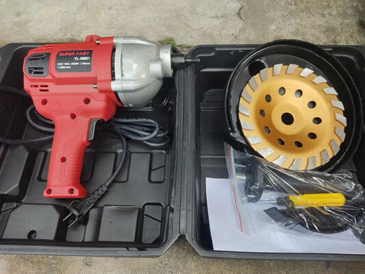 Cấu tạo máy mài cầm tay