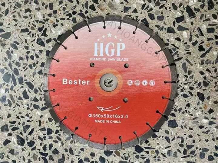 Lưỡi cắt bê tông HGP 350mm loại 1 