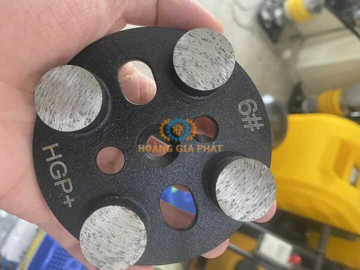 Đĩa mài sàn bê tông HGP 4 nụ tròn 