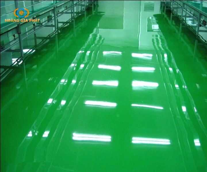 Thi công sàn nhà sơn Epoxy