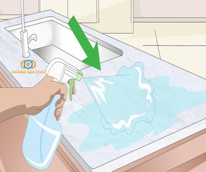 Nguyên nhân khiến mặt đá bị ố vàng