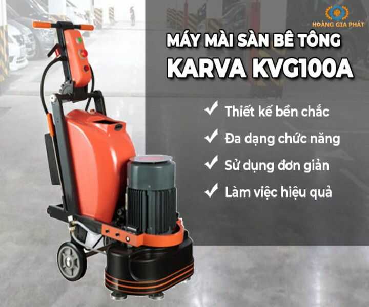 Máy mài sàn Karva KVG100A
