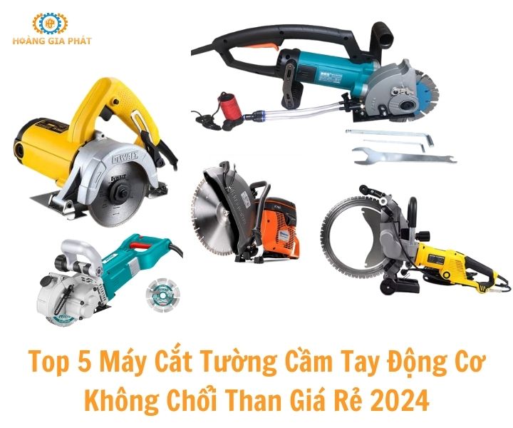 Máy cắt tường cầm tay động cơ chổi than vfa không chổi than