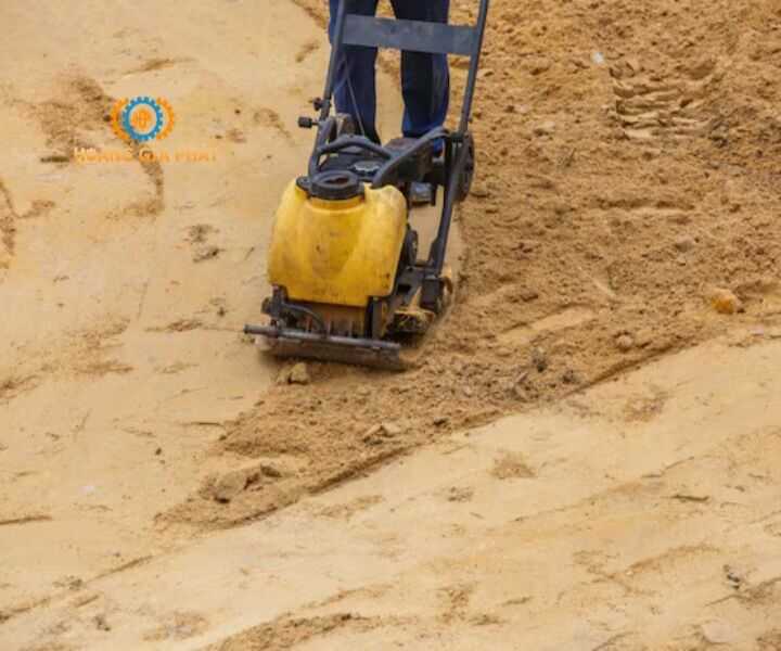 Những lưu ý khi sử dụng máy đầm bàn