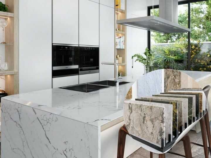 Sự ảnh hưởng của màu sắc đá đến không gian