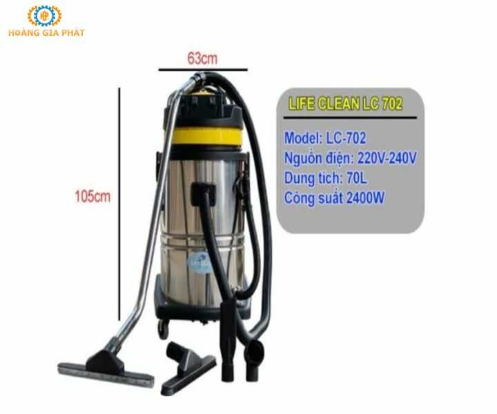 Đặc điểm của máy hút bụi LC702