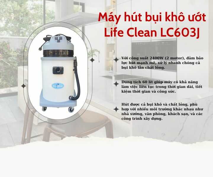 Máy hút bụi Life Clean 603J