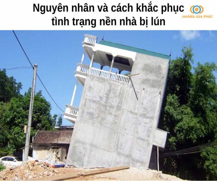 Nguyên nhân gây ra sàn nhà bị lún