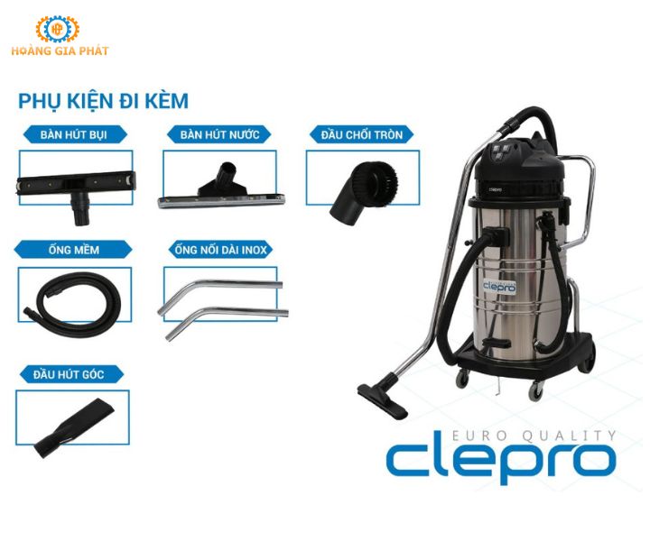 Ứng dụng của máy hút bụi công nghiệp Clepro-s1-30
