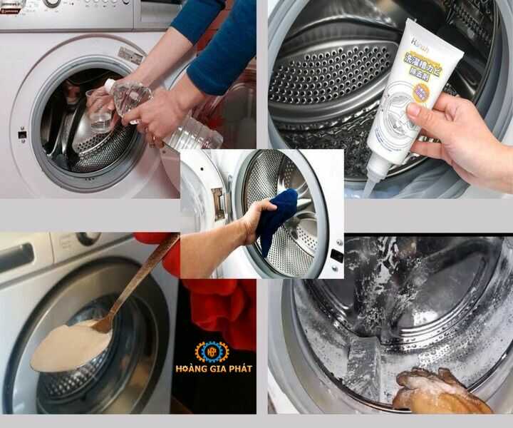 Hướng dẫn mẹo tự vệ sinh máy giặt an toàn tại nhà