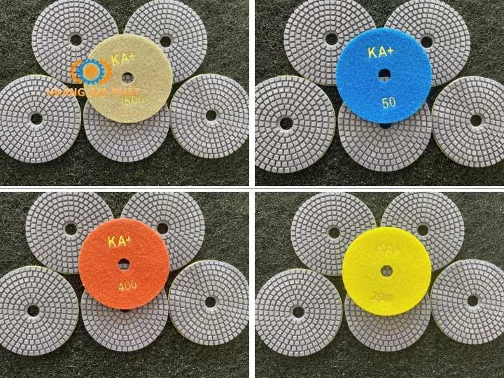 Đĩa su mài đánh bóng sàn KA+ 3.5mm