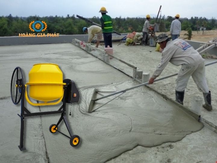 Máy trộn bê tông 80L
