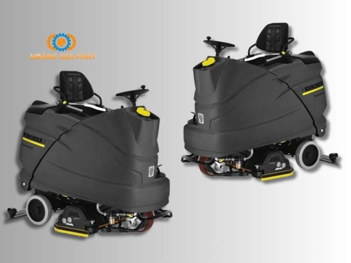 Quy trình sử dụng máy chà sàn công nghiệp Karcher B140R Bp