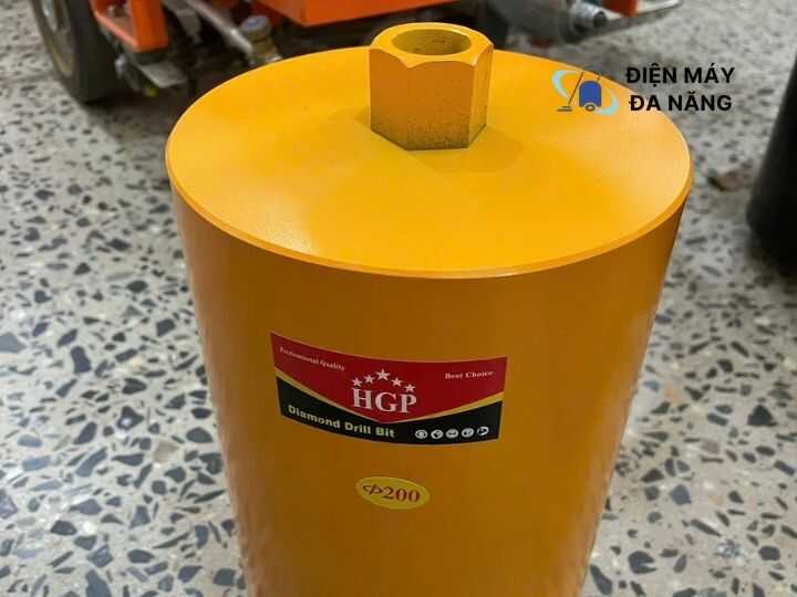 Mũi khoan rút lõi phi 200*350