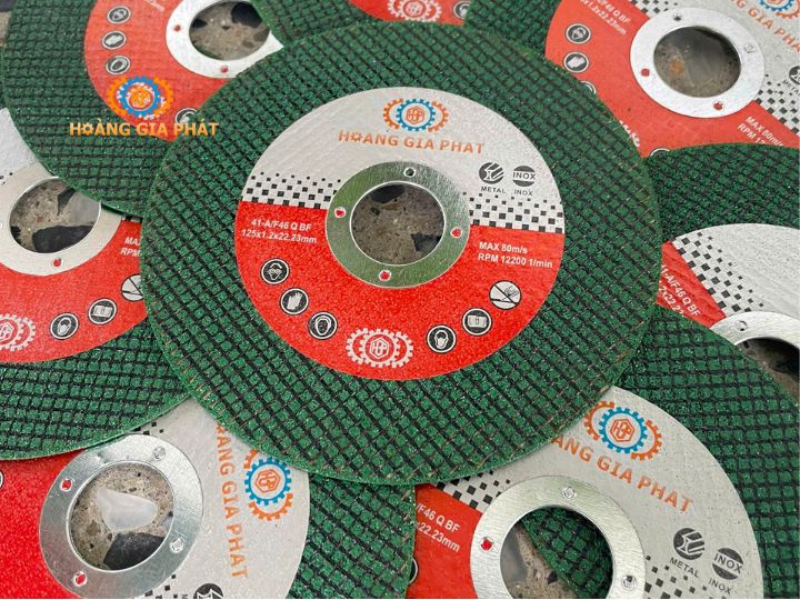 Thiết kế đá cắt sắt đa năng, chuyên cắt các vật liệu metal và inox
