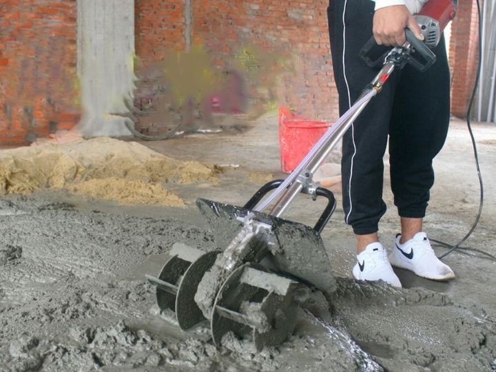 Máy trộn đảo vữa cầm tay
