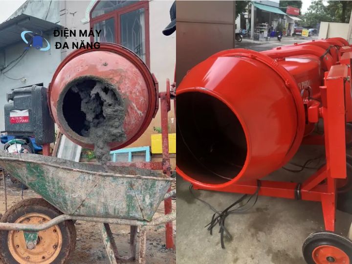 Cối trộn xi măng quả lê