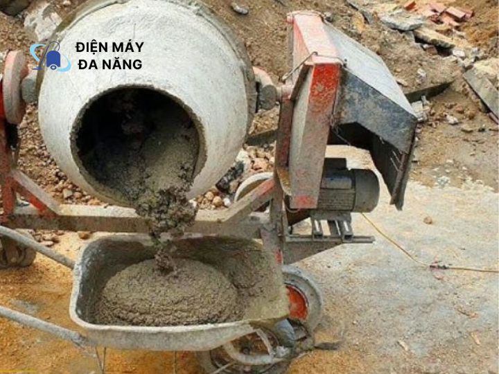 Cối trộn kiểu tự do