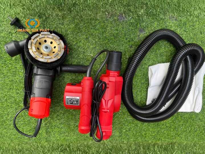 Máy mài cầm tay HGP-115 kèm bộ hút bụi mini
