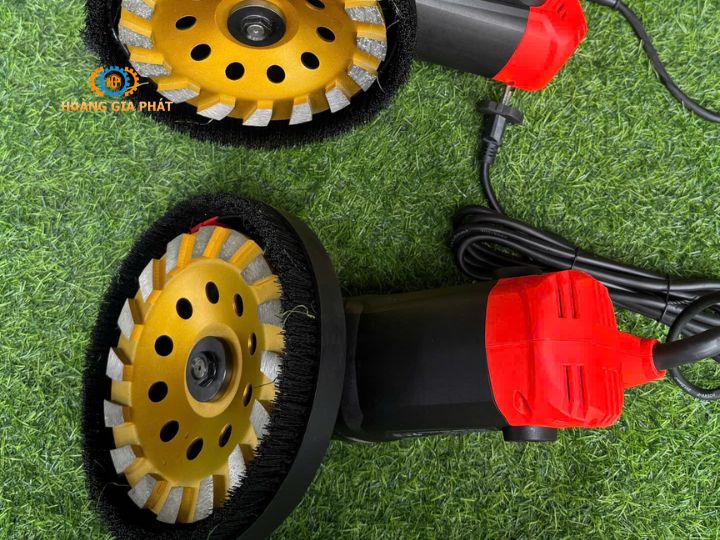 Máy mài HGP-180 kết hợp bộ hút bụi mini