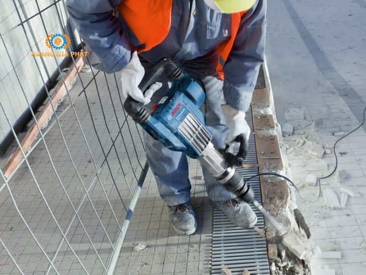Máy đục cỡ lớn cho lực đập mạnh