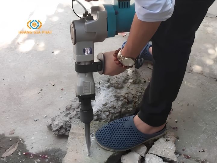 Máy đục cầm tay mini