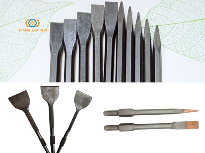 Phụ kiện mũi đục chính hãng cho máy đục bê tông Cao Bằng