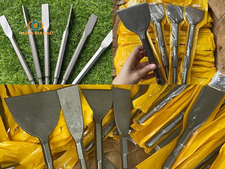 Mũi đục bê tông phổ biến