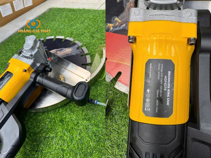 Máy cắt bê tông model HGP-D370