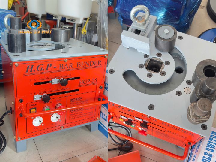 Máy uốn sắt thép model HGP-25