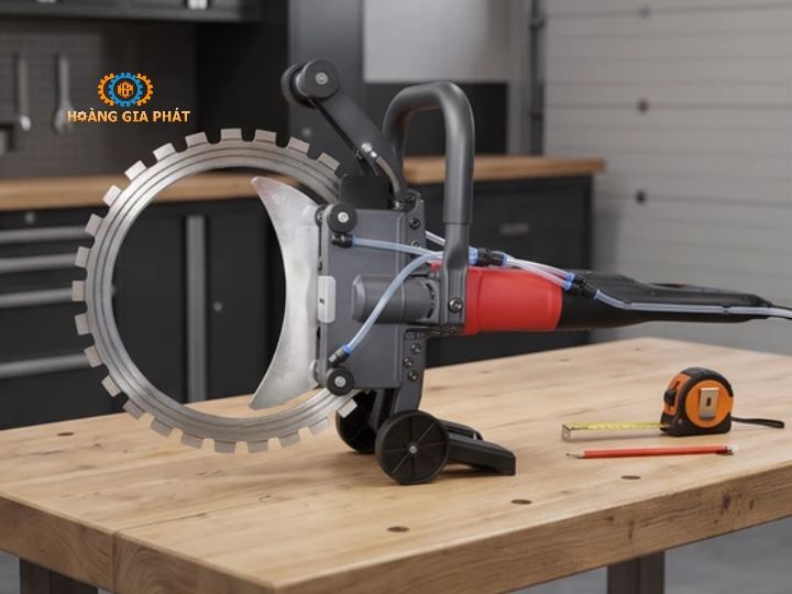 Máy cắt bê tông lưỡi cưa vòng